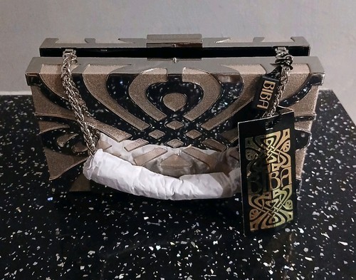 Pochette catena biba argento - catena,