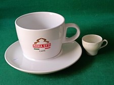 GRANDE TAZZA TAZZONA PORTA ZUCCHERO BUSTINE BAR CAFFÈ MOKA EFTI VINTAGE. CS81