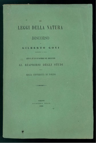 Govi gilberto leggi della - govi,