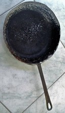 ANTICA PADELLA  PENTOLA IN ALLUMINIO E RAME VINTAGE VECCHIE PENTOLE RURALI 900 