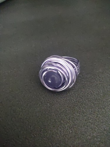 Anello donna filo alluminio - anello,