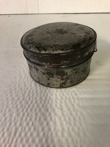 Scatola latta vintage da - vintage,