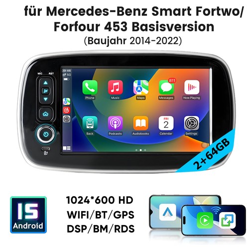 Autoradio carplay per - 8'',