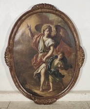 ANTICO QUADRO OVALE DIPINTO