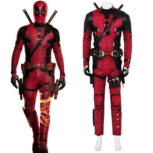 Costume cosplay deadpool alta - cosplay,
