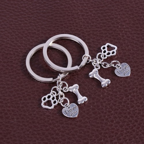 Pcs dog keyrings for - , 2