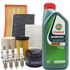 KIT TAGLIANDO + 4 CANDELE FIAT