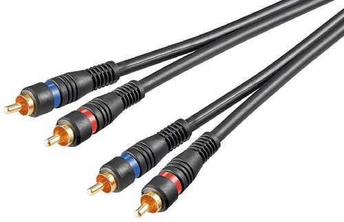 Cavo rca maschio - rca, 2x
