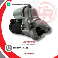 Motorino Avviamento 12V Trattore LOMBARDINI MICROCAR AIXAM PIAGGIO LDW502 LDW602