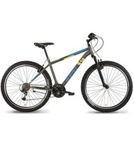 Bicicletta Montebike 27,5 MTB  18V Ammortizzata Ant Uomo Aurelia Antracite ShimI