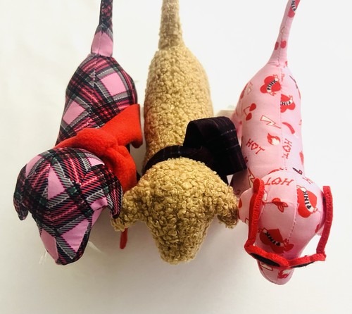 Pink peluche cane - peluche,