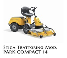 Trattorino Rasaerba Stiga Park