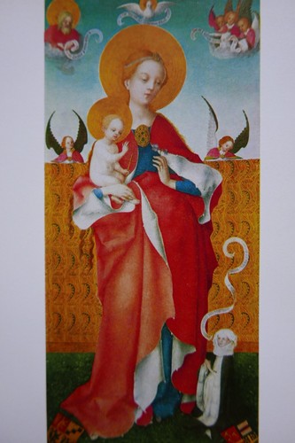Cartolina artistica maria - cartolina,
