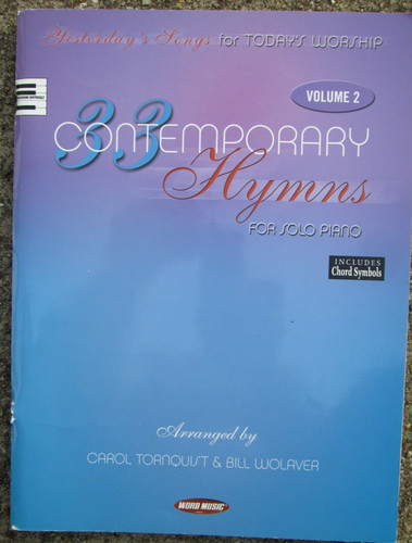 Contemporary hymns for solo - hymns,