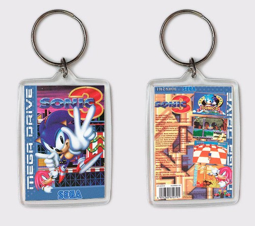 Llavero sonic sega mega - sonic,