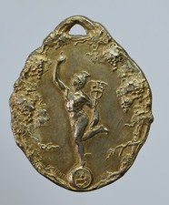 Medaglia pubblicitaria Vini Liquori Alberghi Ristoranti Venezia in argento