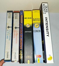 Kathy Reichs-James Rollings-Dean Koontz-Candace Robb-A. Bloch- 6 libri thriller
