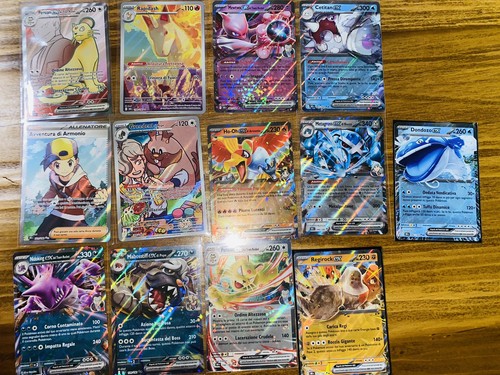 Lotto carte pokemon rivali - pokemon,