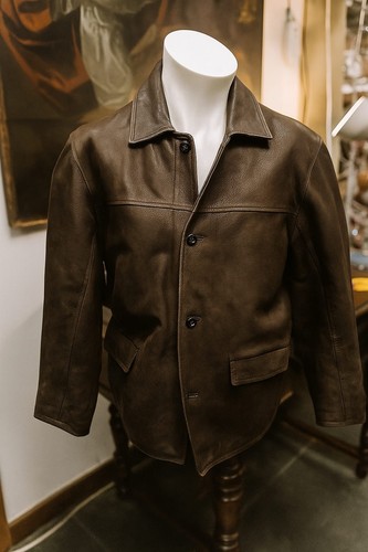 Giacca pelle uomo - giacca,