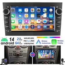 Android15 2+64G Carplay autoradio navigatore GPS per Opel Corsa C D Zafira B Astra G H