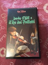 DARBY O'GILL E IL RE DEI FOLLETTI # RARISSIMA 1’EDIZIONE VHS WALT DISNEY #
