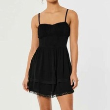 Hollister Black Double Tier