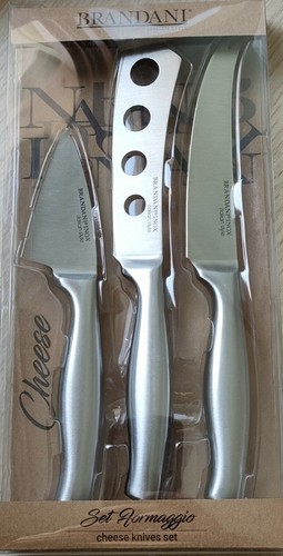 Set coltelli formaggio inox - coltelli,