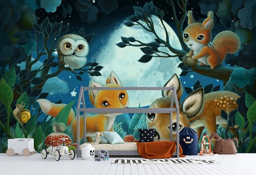Carta parati animali - carta, da