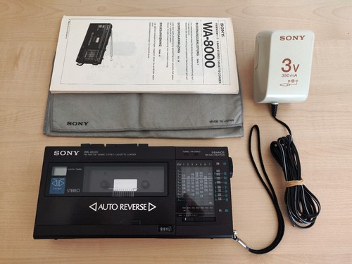 Sony 8000 registratore - wa-8000,