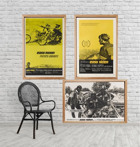 Locandina film easy rider 1969 - film,