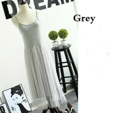 Abito Sottoveste Spaghetti Per Donna Nuovo