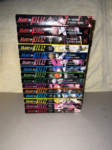 Akame kill manga volumes - ga, kill!
