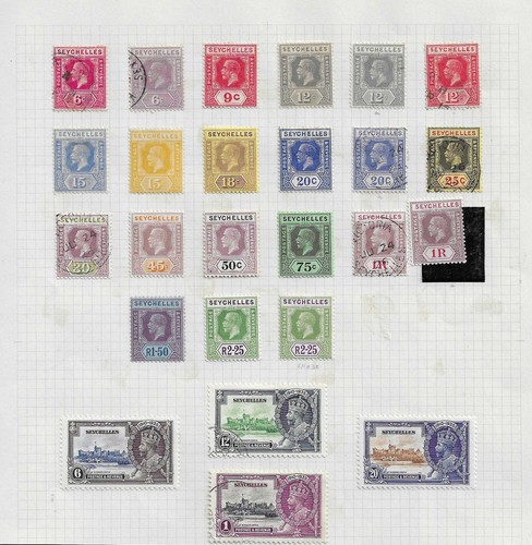 Seychelles 1912 1935 assemblea - seychelles,