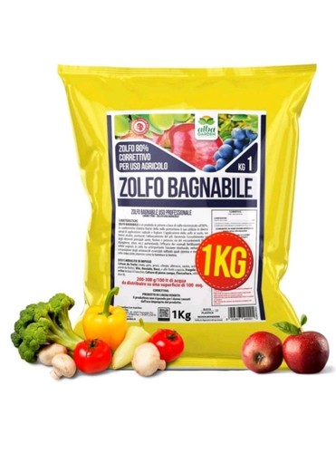 Zolfo polvere micronizzato - in,