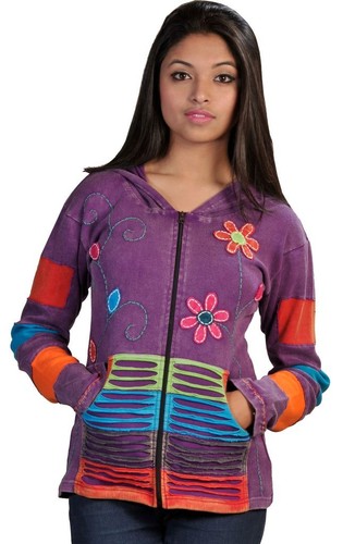 Donna-Multicolore-Pietra-Lavat