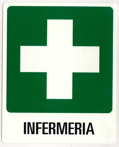 Tiesse cartello infermeria in - cartello,