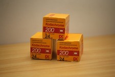 Kodachrome 200 3X 35mm Film 24
