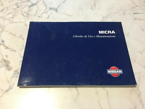 Nissan micra 1998 - micra, manuale