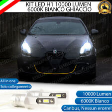 KIT LED H1 ABBAGLIANTE ALFA ROMEO GIULIETTA 10000 LUMEN 6000K CANBUS ALL IN ONE