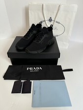 Prada calzature uomo knit - calzature, nero
