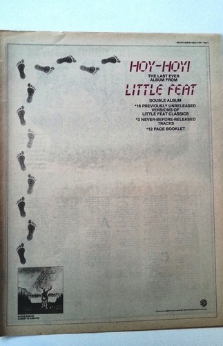 Little feat hoy - feat, 1981