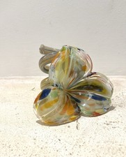 SCULTURA VINTAGE  VETRO DI MURANO - GIGLIO MULTICOLORE - VEDI DESCRIZIONE e FOTO