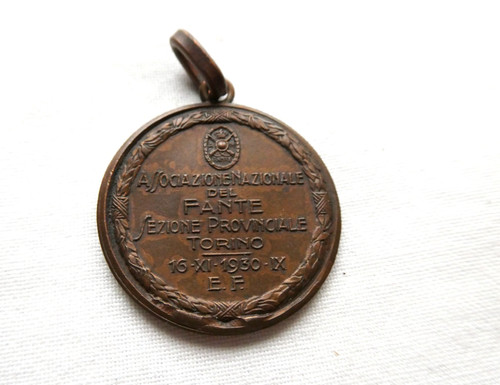 Medaglia adunata nazionale del - medaglia,