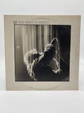U2 WIDE AWAKE IN AMERICA 12" LP VG+ VINYL RECORD ISLAND 1985 UNFORGETTABLE FIRE
