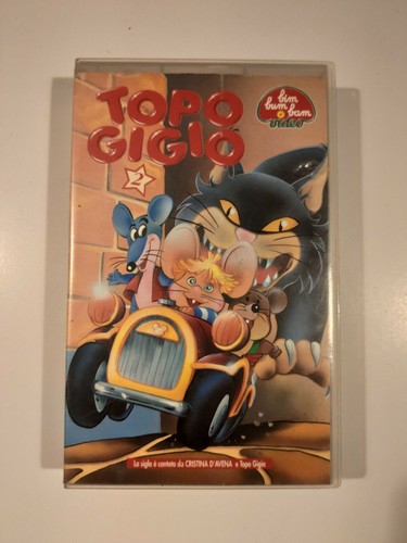 Topo gigio vhs bim bum - vhs,