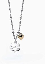 Collana in acciaio con