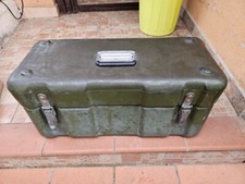 VALIGIA VERDE MILITARE VINTAGE IN VETRORESINA MODERNARIATO