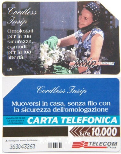 Italy phone card cordless - italy,