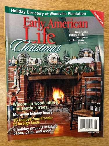 Early american life christmas - american,