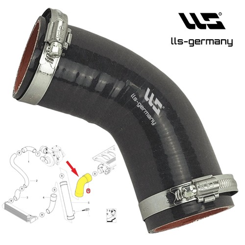 Tubo intercooler rinforzato